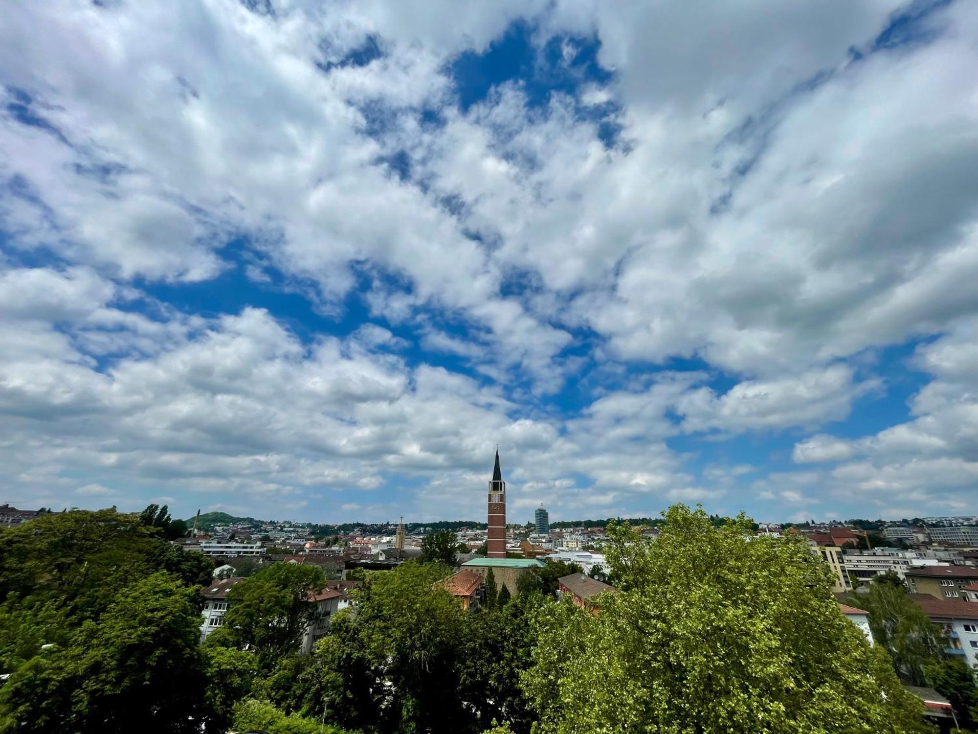 Wunderschoenes Grosses 3 Zimmer Apartament Zentrum Goldstadt Familienfreundlich Mit Garage 普福尔茨海姆 外观 照片