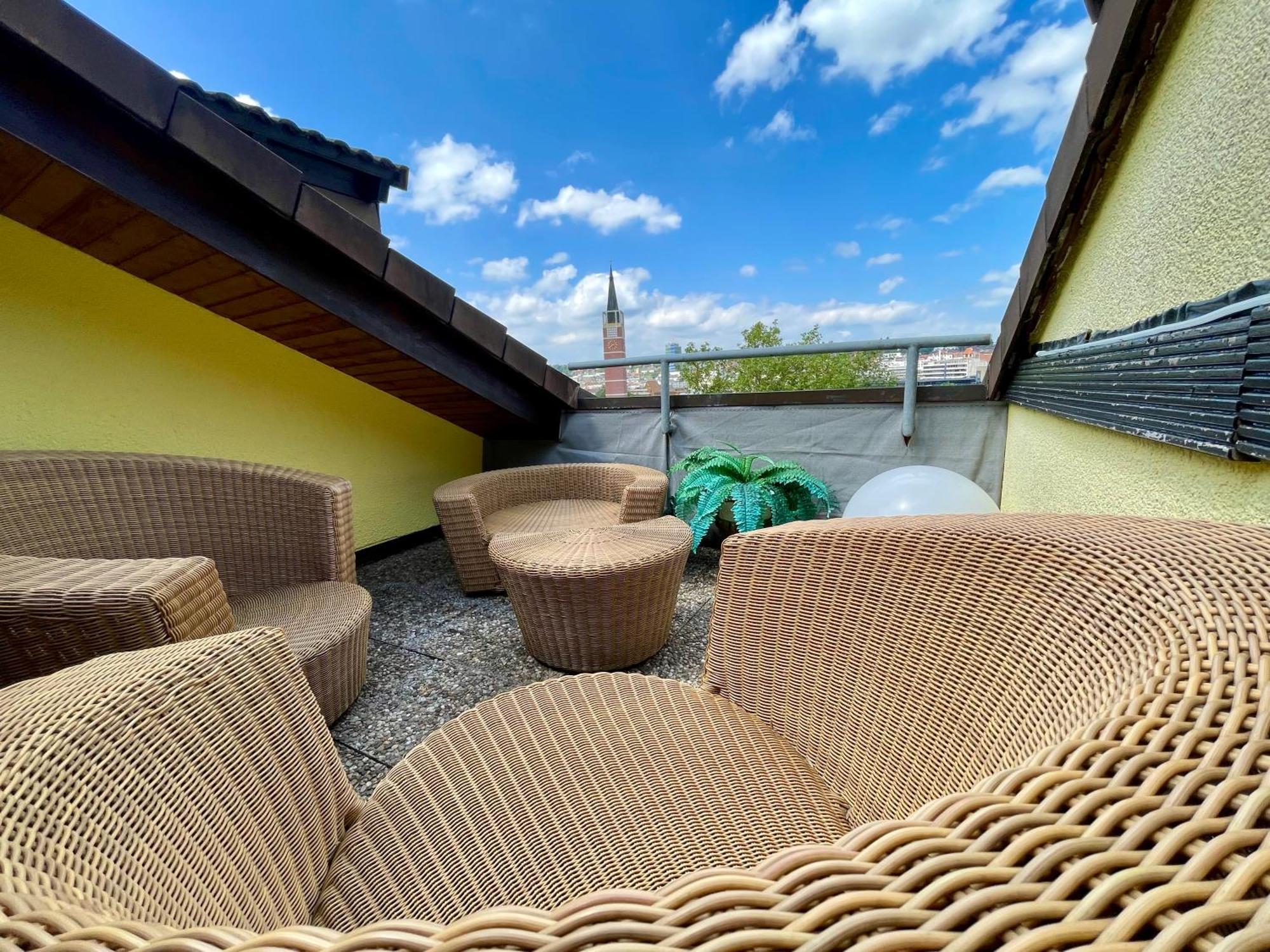 Wunderschoenes Grosses 3 Zimmer Apartament Zentrum Goldstadt Familienfreundlich Mit Garage 普福尔茨海姆 外观 照片
